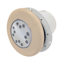 Projecteur RGB avec ampoule LED gris