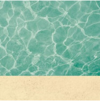Delifol NGS Unicolor Sand 1.6 x 25 m - In-water rendering