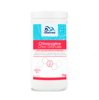 Chloroxygène choc granulés boîte de 1 kg - CHEMOFORM