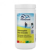 Chloroxygène choc granulés boîte de 1 kg - CHEMOFORM