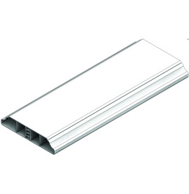 Profil mouluré 120 x 24 mm lg 5330 mm - P062 PVC blanc