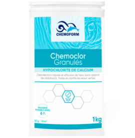 Unstabilized chlorine granules 1 Kg bucket