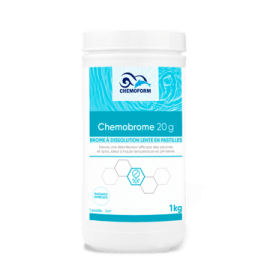 Brome pastilles 20 g boîte de 1 kg - CHEMOFORM