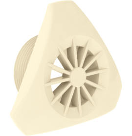 Enjoliveur pour refoulement Weltico triangulaire sable