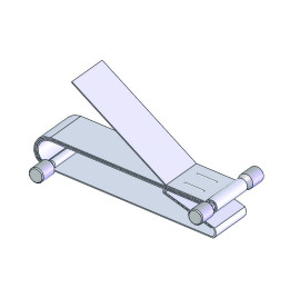 Sangle 25 mm de sécurité Pushlock