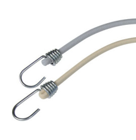 Sandow Ø9 mm 2 embouts lg 0.45 m - gris