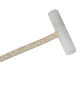 Sandow Ø8 mm cabiclic / boucle lg 0.17 m - gris