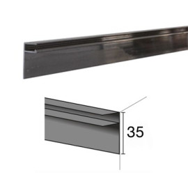 Vertical alu profile