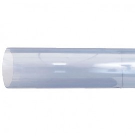 Tube rigide transparent