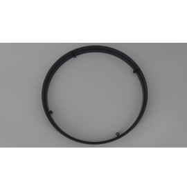 Réhausse enjoliveur rond design gris anthracite