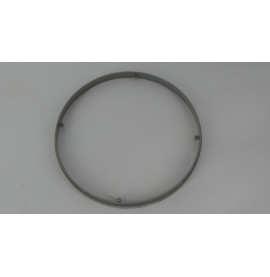 Réhausse enjoliveur rond design gris clair