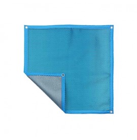 Couverture de piscine carrée GroupM Bâche solaire pour spa, Cordon