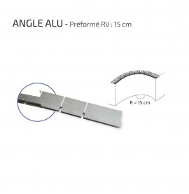 Angle alu performé 15 cm