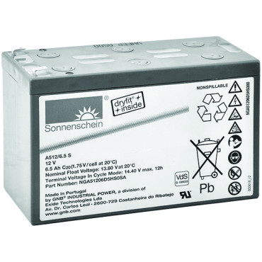 Batterie plomb FGL 12V 27Ah étanche AGM