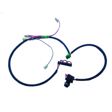 Faisceau alimentation solaire 12V 5P bouton à clé