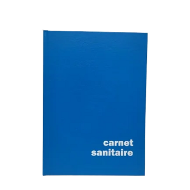 Carnet sanitaire homologué