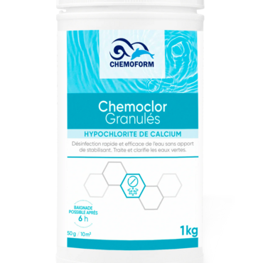 Unstabilized chlorine granules 1 Kg bucket