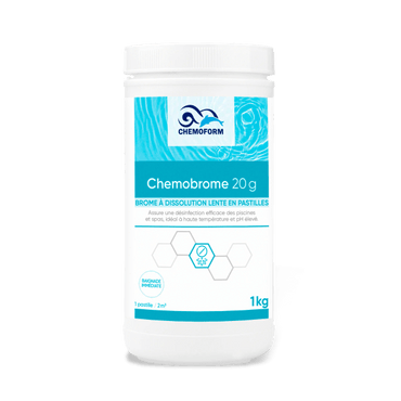 Brome pastilles 20 g boîte de 1 kg - CHEMOFORM