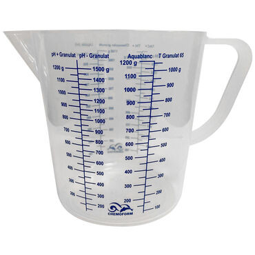 Pichet doseur 1L série CHEMOFORM 8 graduations