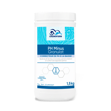 pH Minus Granulas boite de 1,5 kg - CHEMOFORM