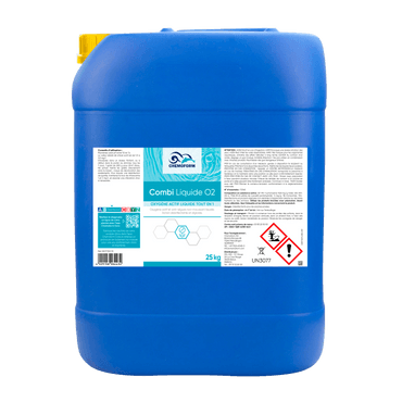 Oxygène actif 12% et anti-algues liquide bidon de 20 kg