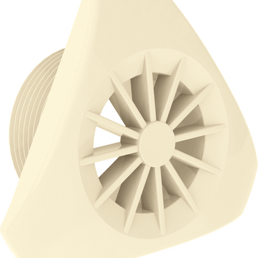 Enjoliveur pour refoulement Weltico triangulaire sable