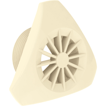 Enjoliveur pour refoulement Weltico triangulaire sable