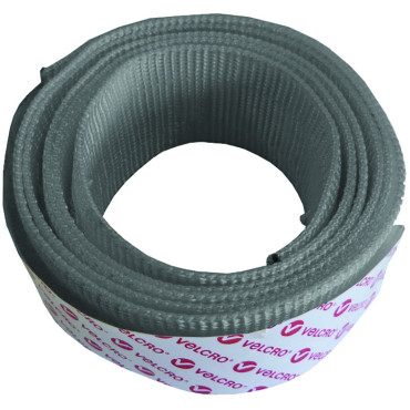 Sangle 40 mm de sécurité lg 1.5 m velcro - gris