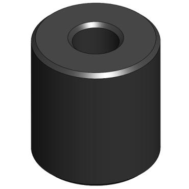 Entretoise tubulaire 30/11 x 35 mm - Délinox GL 3 appuis