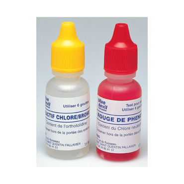 Recharge rouge phénol / orthotolidine pour kit analyse TK