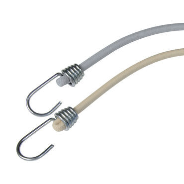 Sandow Ø9 mm 2 embouts lg 0.45 m - gris