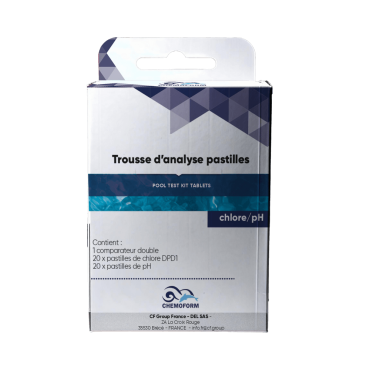 TROUSSE ANALYSE PASTILLE KIT