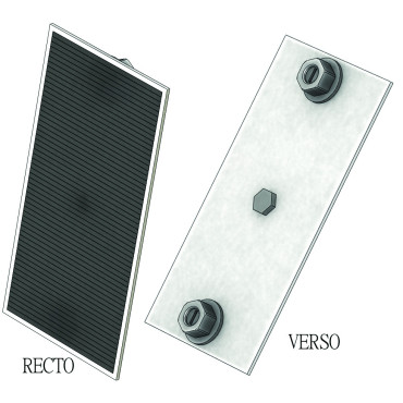 Porte moteur H42 Contura Solaire (C) - gris foncé