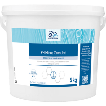 PH minus granulés boite de 5 kg - CHEMOFORM