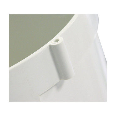 Screw-on flange ring fixing orifice