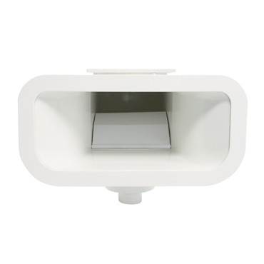 Noise protection flap with underwater limit stop