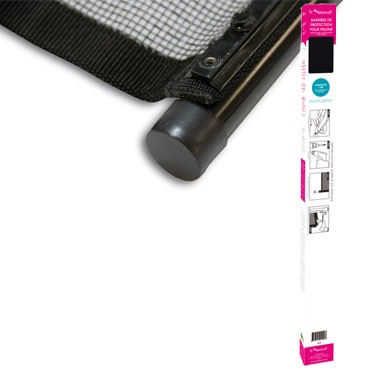 Barriere Souple Nora Noire Module De 3 20m My Cfgroup