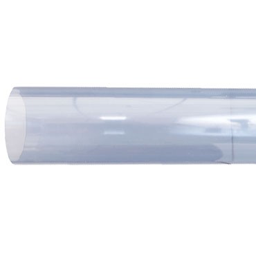 Tube rigide transparent