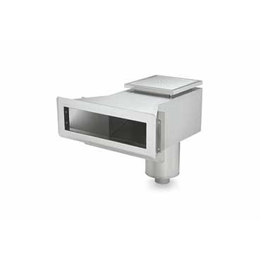 Skimmer grand meurtrière inox