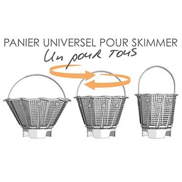 Panier de skimmer universel