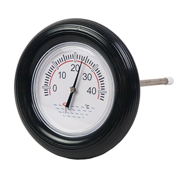Thermomètre flottant avec bouée noire DELPHIN